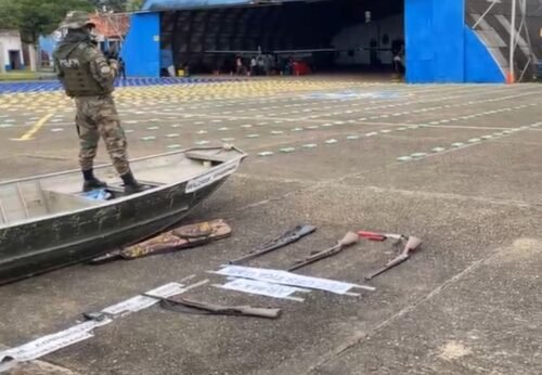 Incautación de cocaína en Beni