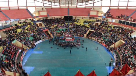Congreso de la Central Obrera en El Alto