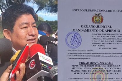 Extrabajadores de Sabsa exigen aprehensión del ministro Montaño