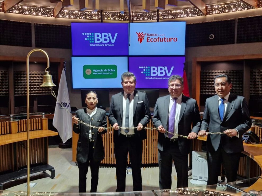 Pagarés Bursátiles Ecofuturo colocados por Banco PYME Ecofuturo S.A