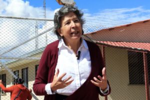 Amparo Ballivián declina su precandidatura presidencial
