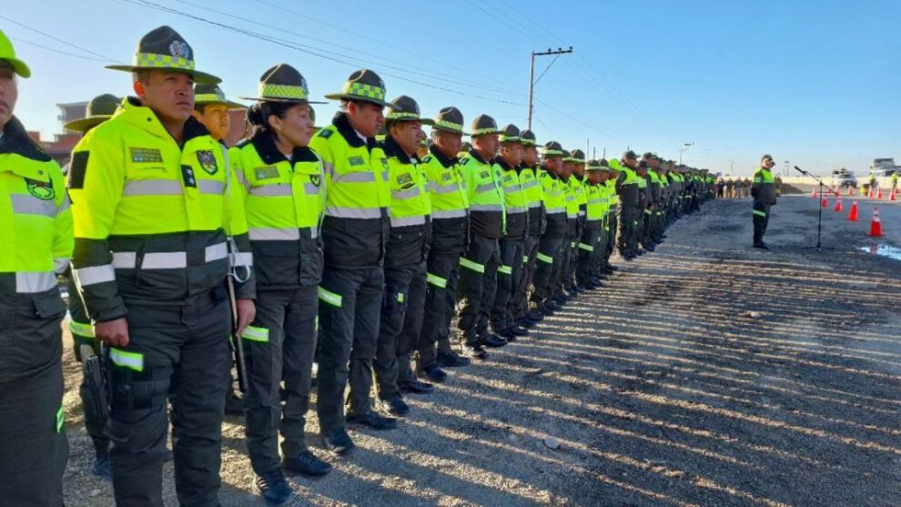 Seguridad en Semana Santa en Oruro