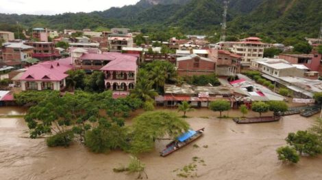 Desborde del río Beni