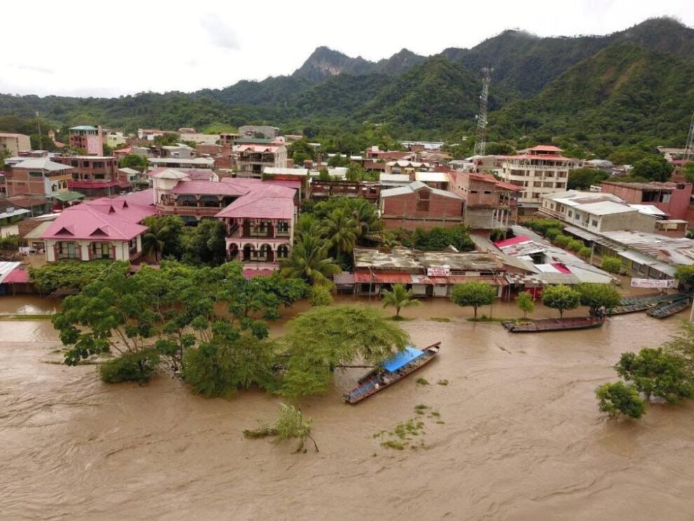 Desborde del río Beni
