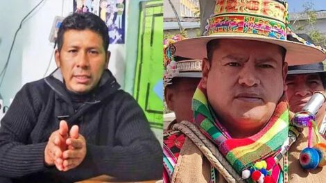 Detención domiciliaria de dirigentes evistas Humberto Claros y Ramiro Cucho