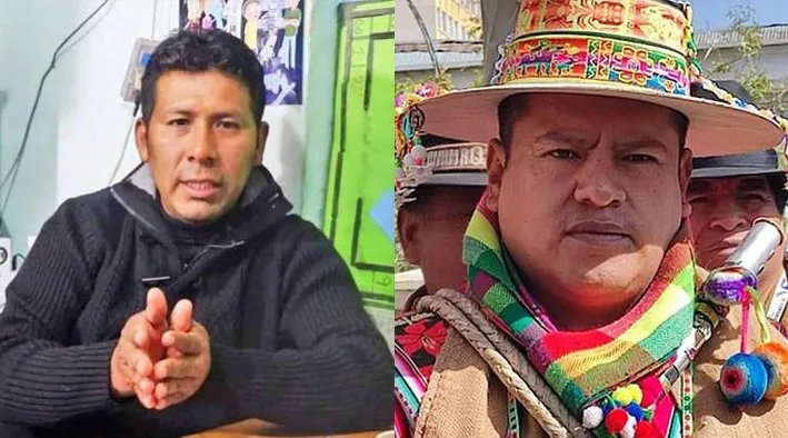 Detención domiciliaria de dirigentes evistas Humberto Claros y Ramiro Cucho