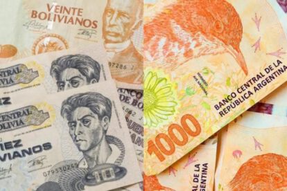 Devaluación moneda boliviana frente al peso argentino