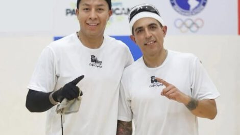 Moscoso y Robles campeones panamericanos de ráquetbol en dobles