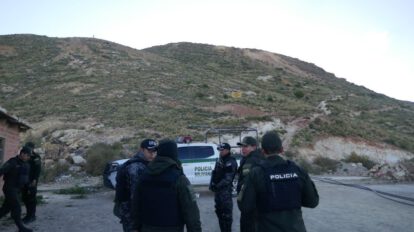 Operativo contra minería ilegal en los cerros San Felipe y Santa Bárbara