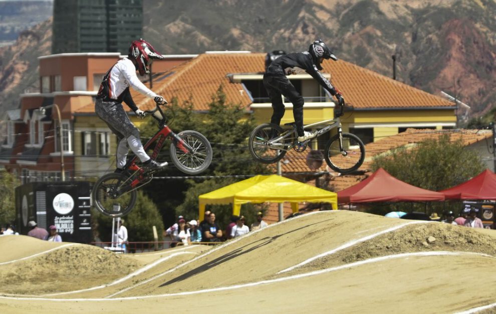 Campeonato Nacional de Bicicross con Sebastián Ordóñez y Luciana Aguilera