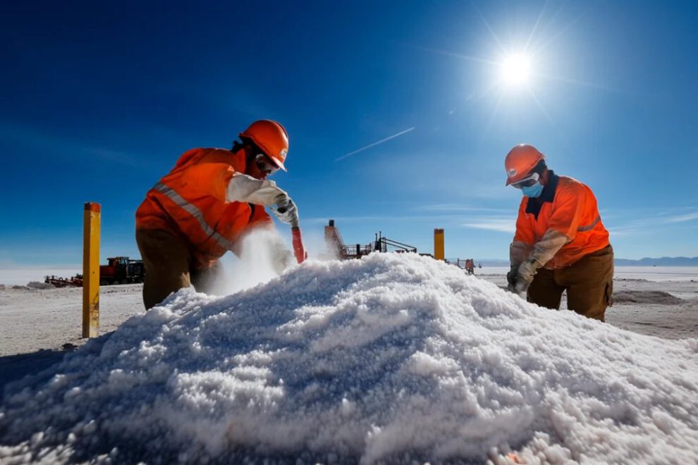 Reservas de litio en Bolivia en el Salar de Uyuni