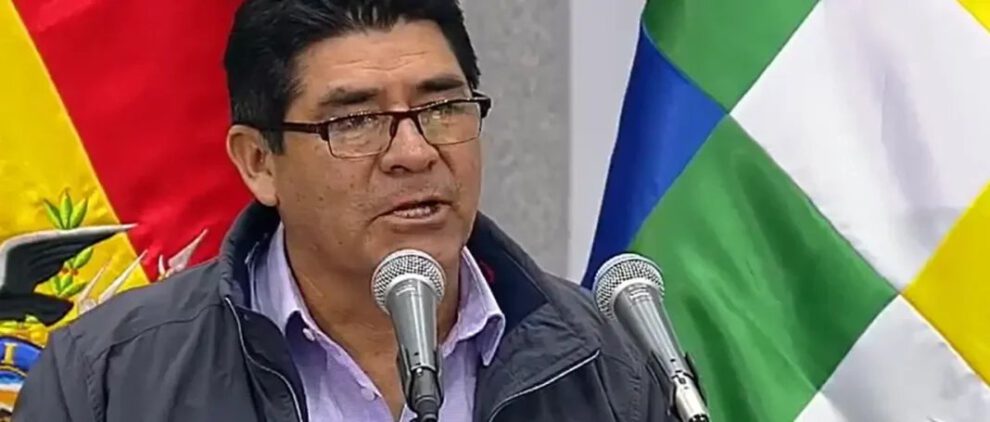 movilización de maestros en La Paz