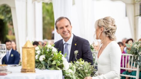 Jorge Tuto Quiroga se casa con Milena Dobronic