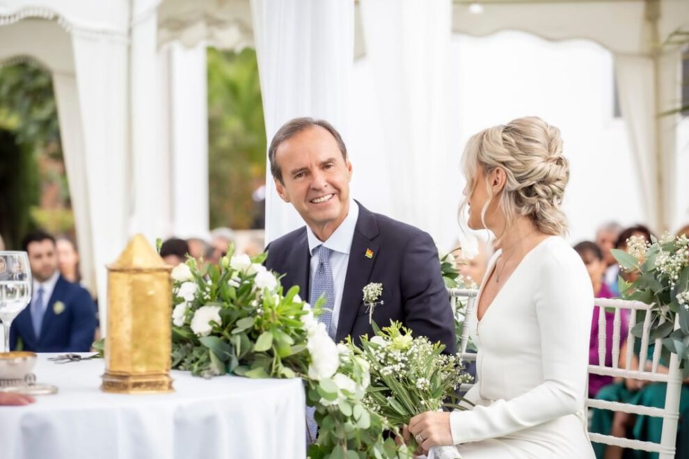 Jorge Tuto Quiroga se casa con Milena Dobronic