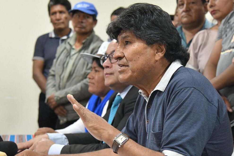 Evo Morales proclamado candidato a la presidencia