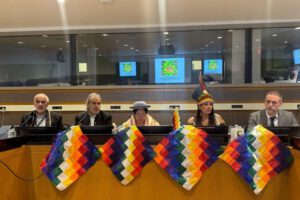 Derechos indígenas y hoja de coca en evento en Nueva York