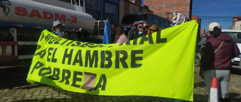 Crisis económica en Bolivia