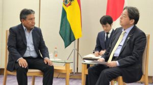 Bolivia y Japón reafirmando su alianza para fortalecer cooperación y diálogo bilateral