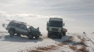 Nevada en Potosí: Policía recomienda precaución a conductores