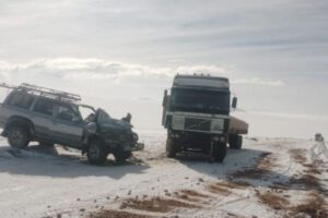 Nevada en Potosí: Policía recomienda precaución a conductores