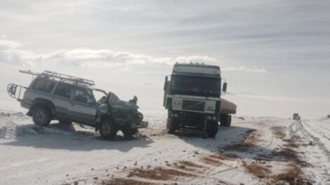 Nevada en Potosí: Policía recomienda precaución a conductores