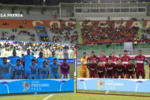 CDT Real Oruro vs Aurora en el torneo profesional de fútbol