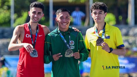 Bolivianos compiten en el Sudamericano de Atletismo