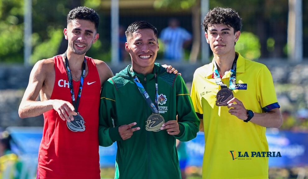 Bolivianos compiten en el Sudamericano de Atletismo