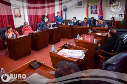 Ley Municipal de Patentes aprobada en Oruro