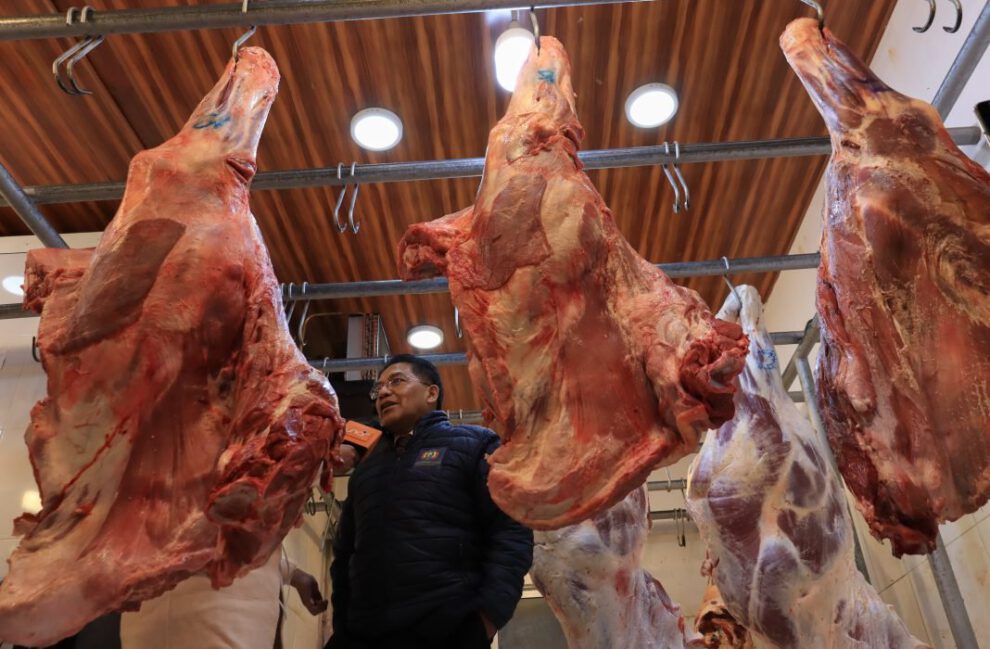 Inspección en frigoríficos sobre el precio de la carne de res