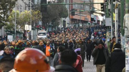 Demandas de mineros cooperativistas sobre la Caja Nacional de Salud y el salar de Uyuni