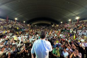 Samuel Doria Medina lanza su programa de gobierno en Montero