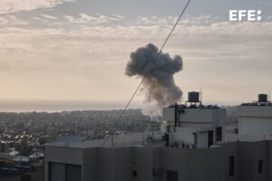 Bombardeos israelíes en Beirut