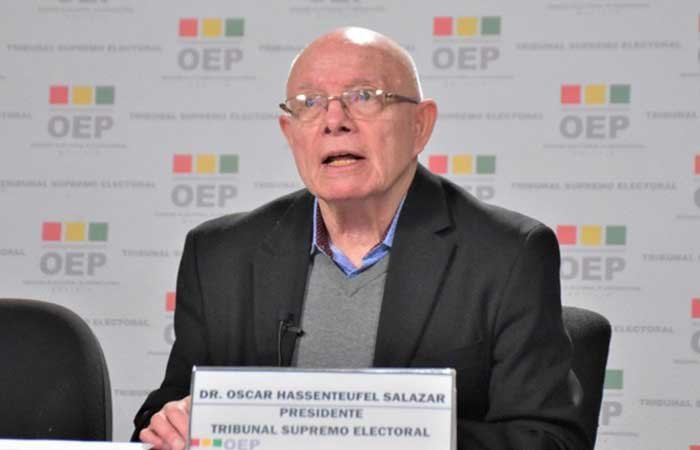 Óscar Hassenteufel TSE propuesto por Jorge Tuto Quiroga