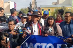 Luis Arce candidato elecciones respaldado por gobiernos municipales