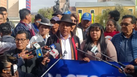 Luis Arce candidato elecciones respaldado por gobiernos municipales