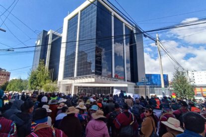 Defensa de Soboce y exigencias al Procurador