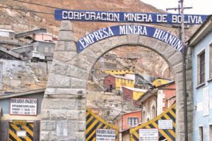juqueo en la Empresa Minera Huanuni