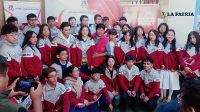 Selección orureña de natación en el Campeonato Nacional Apertura 2025