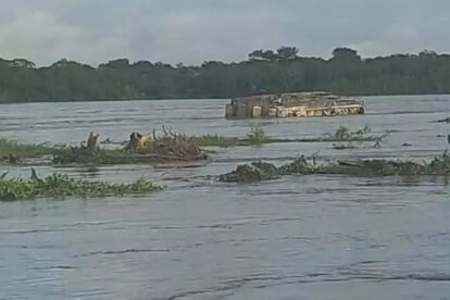naufragio Barco Hospital Walter Bártolo en el río Mamoré