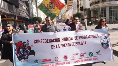 Día Internacional del Trabajador en Bolivia