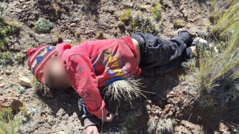 Huanuni hermanos mueren de frío