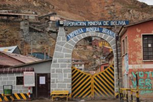 robo de mineral en Huanuni