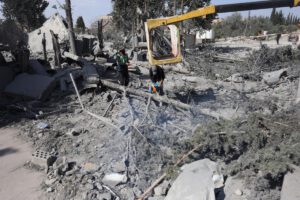 Bombardeos israelíes en Siria