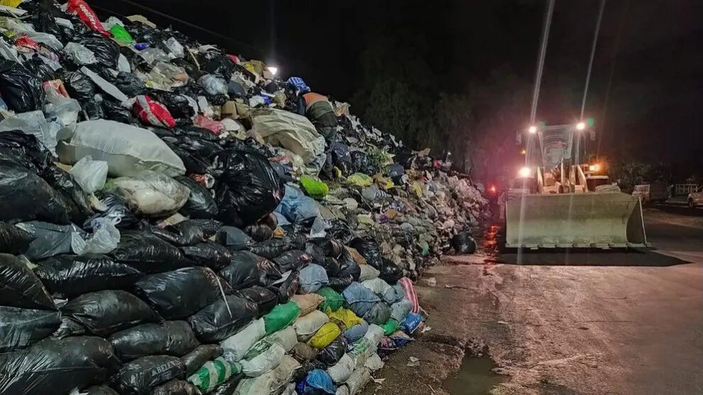 Recolección de basura en Cochabamba tras conflicto