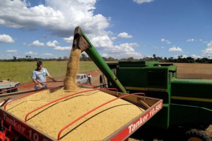 Cosecha de soya avanza en Santa Cruz