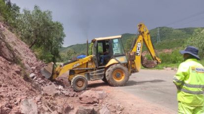 Cierre ruta San Javier - San Ramón debido a lluvias intensas