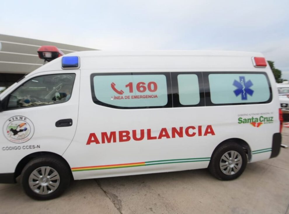 Accidente en la carretera Tiwanaku-Guaqui