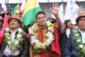 Andrónico Rodríguez candidato a la presidencia de Bolivia