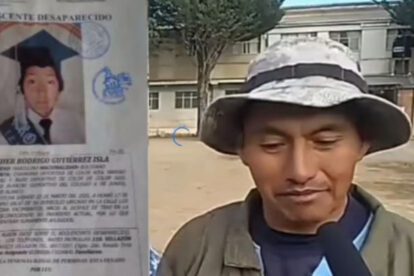 Fisher R.G. desaparecido en Villazón